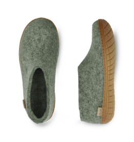 Glerups Glerups-Shoe-Natural Rubber-Moss