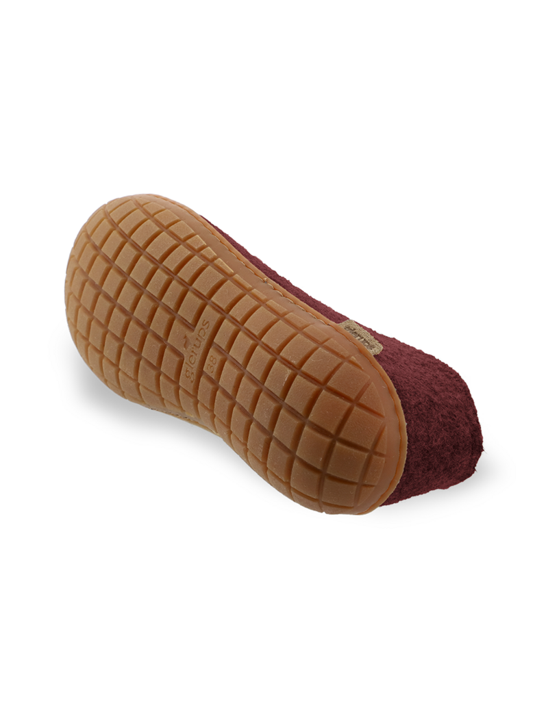 Glerups Glerups-Shoe-Natural Rubber-Beet