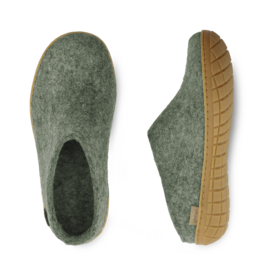 Glerups Glerups-Slip On-Natural Rubber-Moss