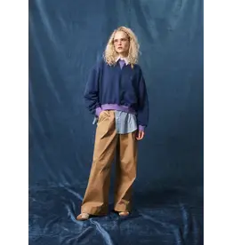 FRNCH Match Sweater-Electric Blue