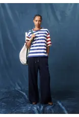FRNCH Wells Pants-Marine Blue