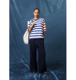 FRNCH Wells Pants-Marine Blue