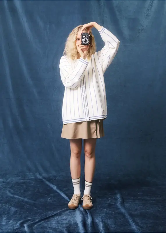FRNCH Nina Cardigan-Creme