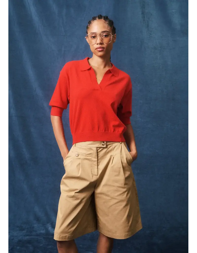 FRNCH Samona Polo-Rouge