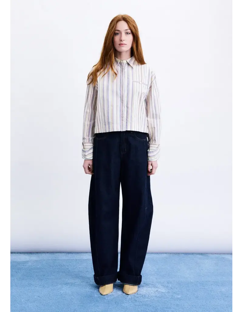 FRNCH Sokcho Shirt-Blue
