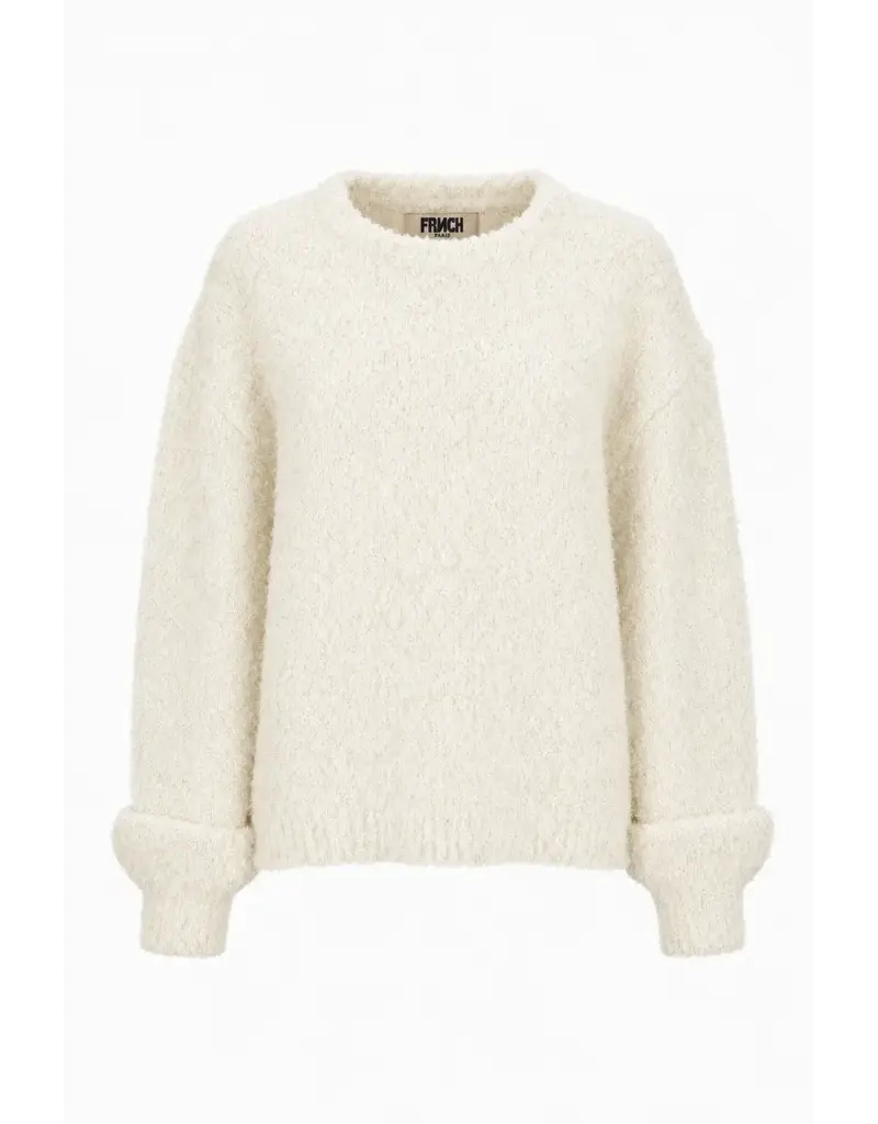 FRNCH Sapporo Sweater-Creme