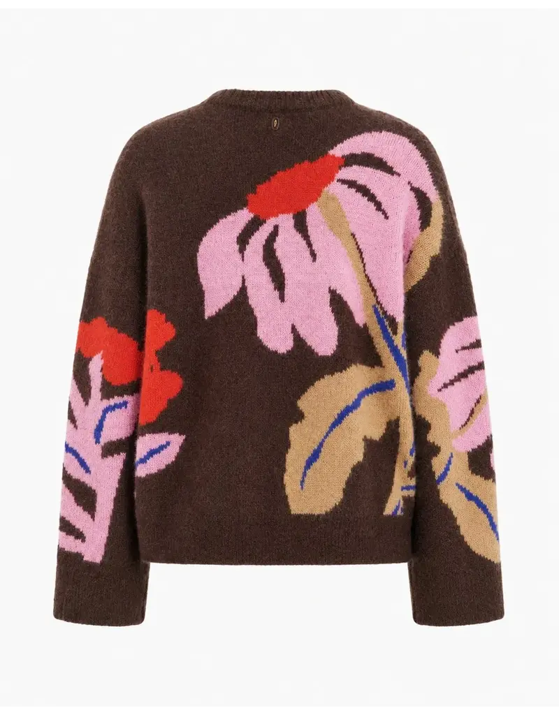FRNCH Kumano Sweater-Chocolate
