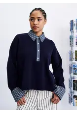 FRNCH Paju Sweater-Blue