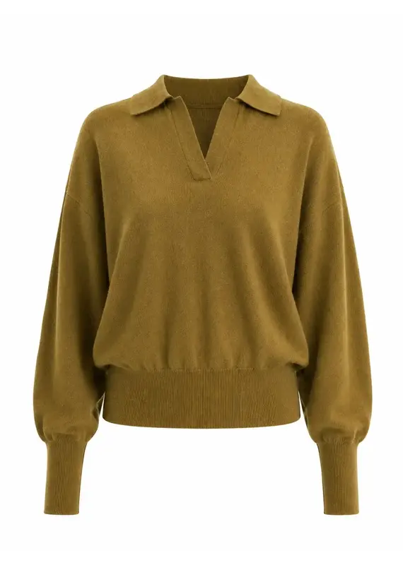 FRNCH Bath Sweater-Olive