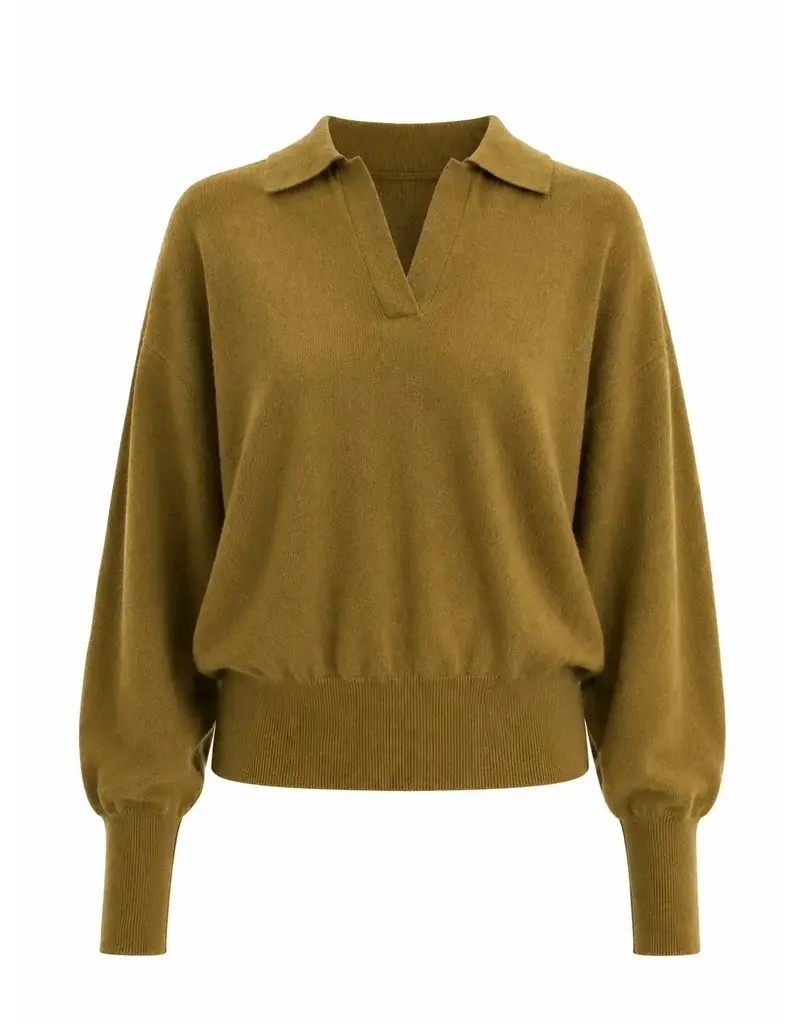 FRNCH Bath Sweater-Olive