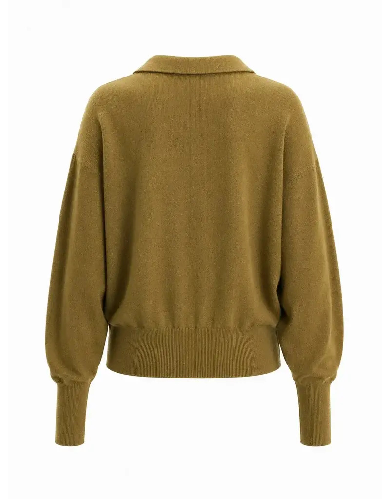 FRNCH Bath Sweater-Olive