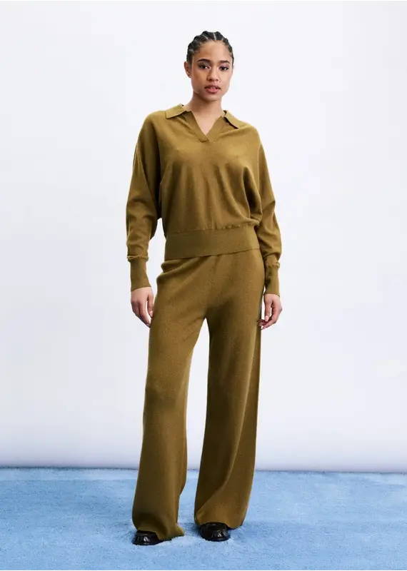 FRNCH Saxon Pant-Olive