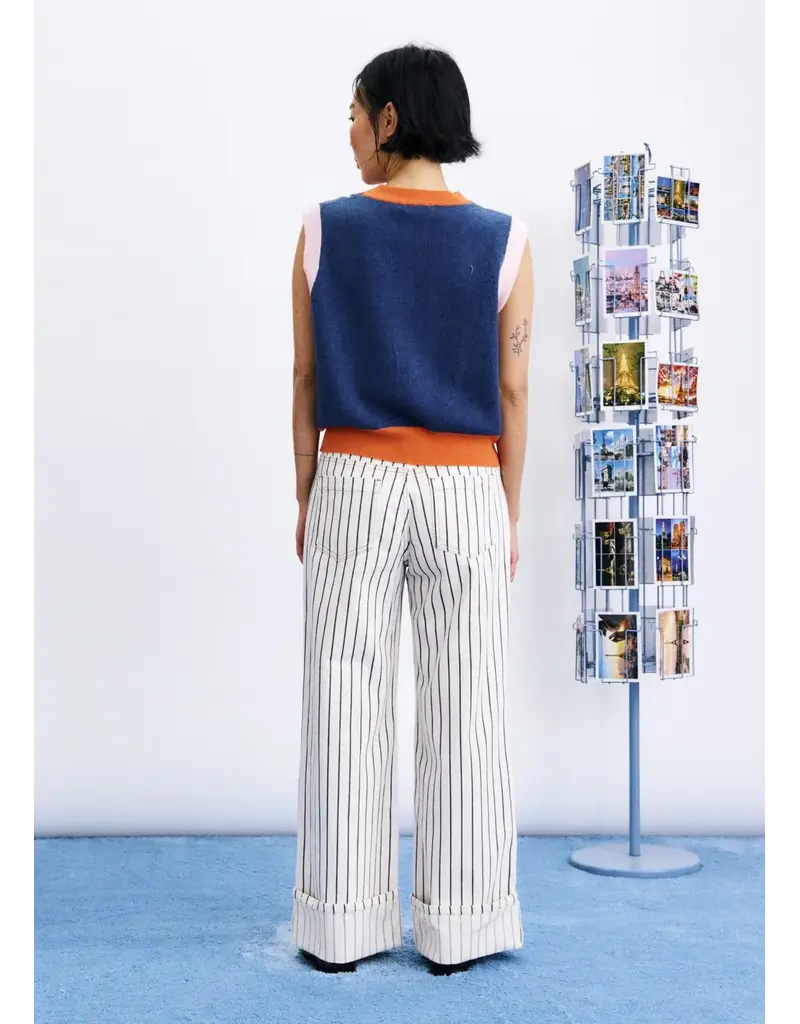 FRNCH Torquay Sweater-Blue