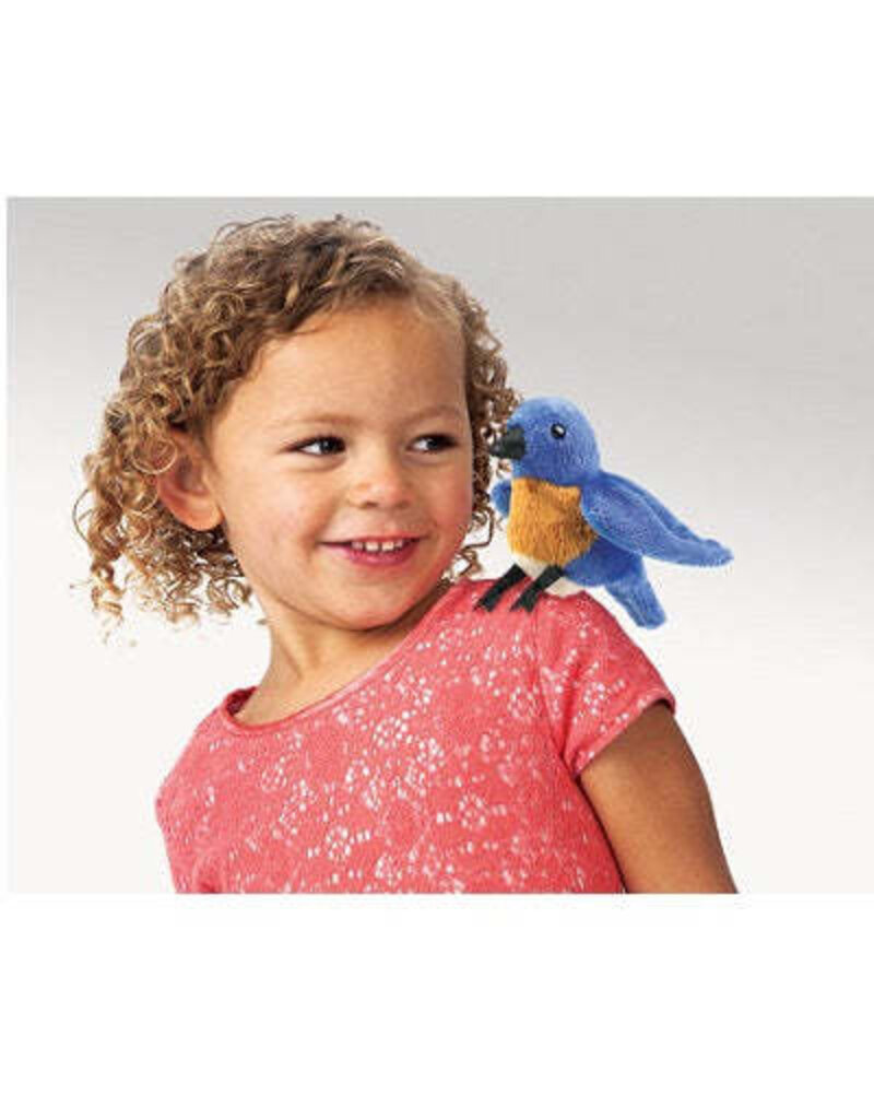 Folkmanis Puppets Mini Blue Bird