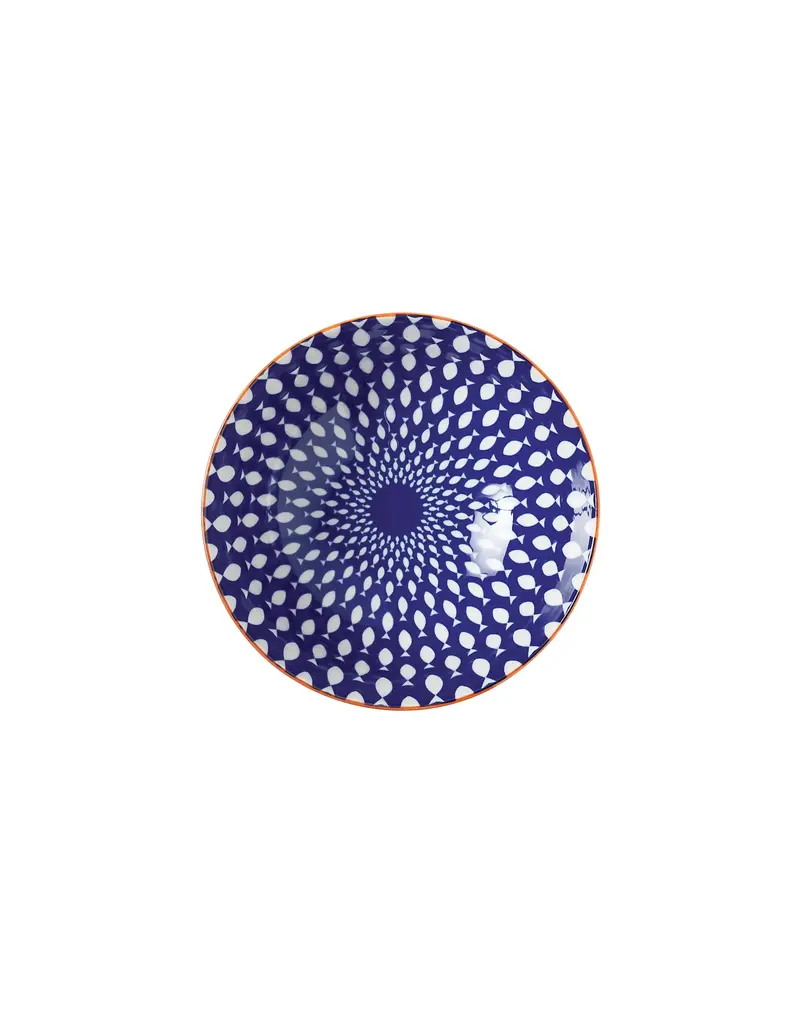 Kiri Porcelain Kiri Porcelain Bowl - Fish-8oz