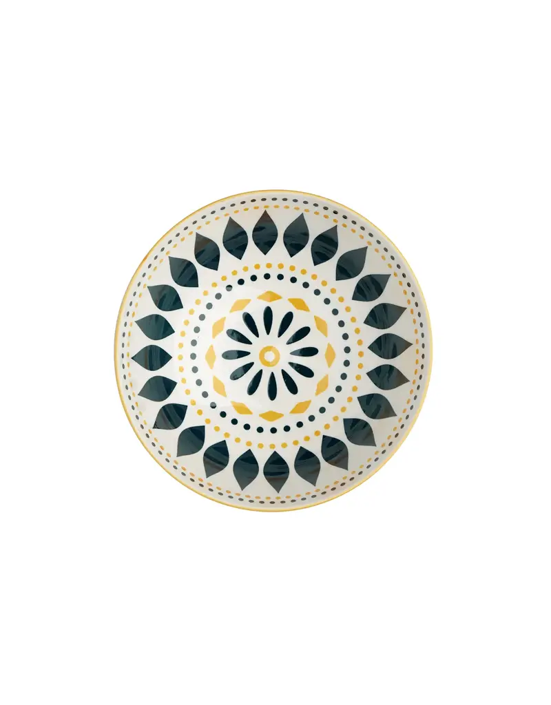 Kiri Porcelain Kiri Porcelain Bowl-Petal Dot Daisy-8oz