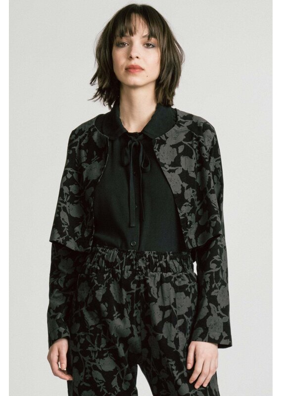 Libra Bolero Cropped -Floral