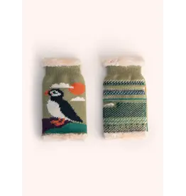 Powder Design Ltd Puffin Wrist Warmer -Moss