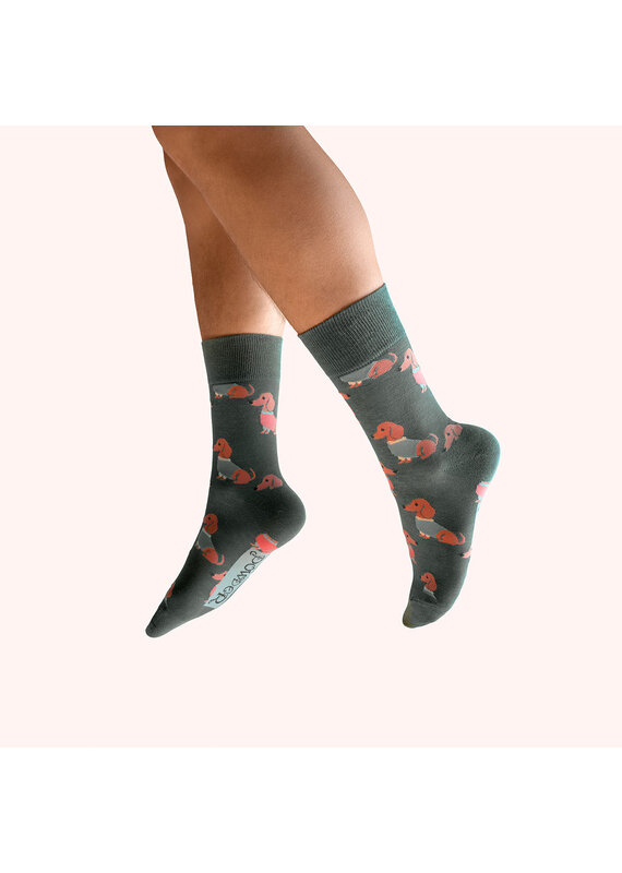 Powder Design Ltd Snuggly Sausage Dogs Men's Socks