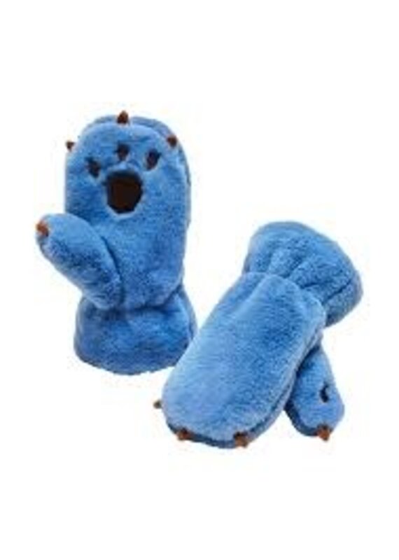 Powder Design Ltd Bear Paw Mittens- Sky Blue