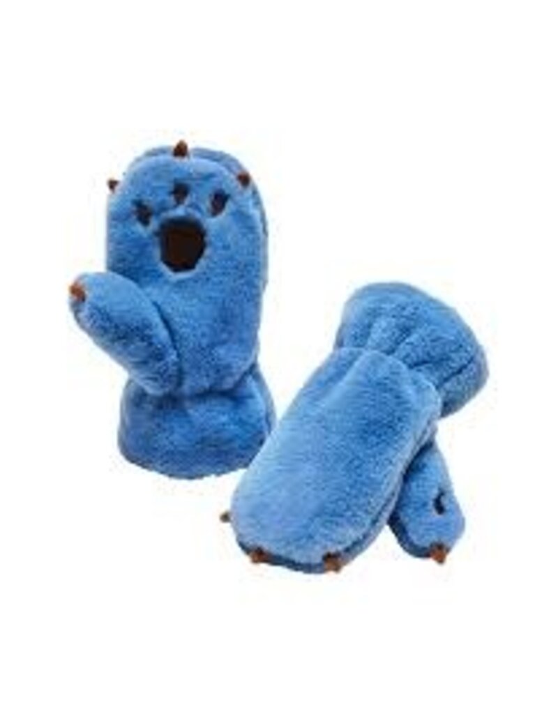 Powder Design Ltd Bear Paw Mittens- Sky Blue
