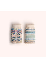 Powder Design Ltd Scandi Cosy Wrist Warmers -Cream Mix