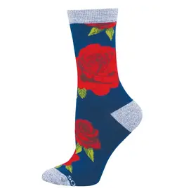 Socksmith Canada Inc Ladies Socks  - Bamboo - Cozy Rosy-Blue