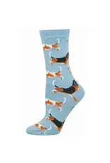 Socksmith Canada Inc Ladies Socks  - Bamboo - Basset Hounds