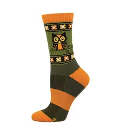 Socksmith Canada Inc Ladies - Compass Wool - Owl Alert