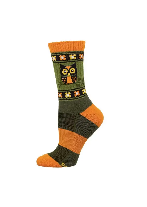 Socksmith Canada Inc Ladies - Compass Wool - Owl Alert