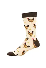 Socksmith Canada Inc Men's Socks  - Bamboo - Which Came First?/10-13