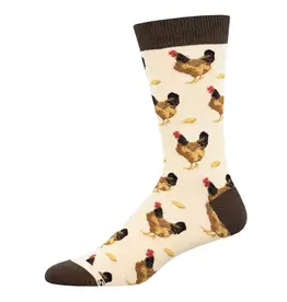 Socksmith Canada Inc Men's Socks  - Bamboo - Which Came First?/10-13