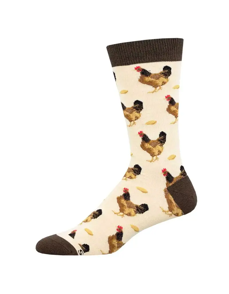 Socksmith Canada Inc Men's Socks  - Bamboo - Which Came First?/10-13