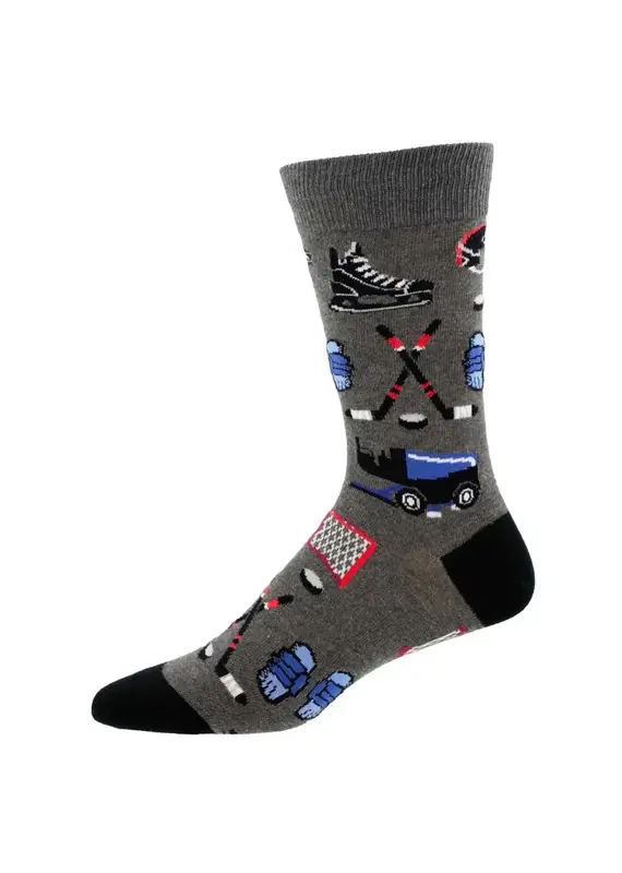 Socksmith Canada Inc Men's - Hockey Gear- Charcoal Heather
