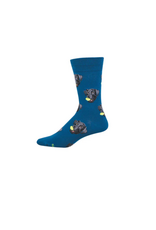 Socksmith Canada Inc Black Lab-Teal-Women's/5-10.5
