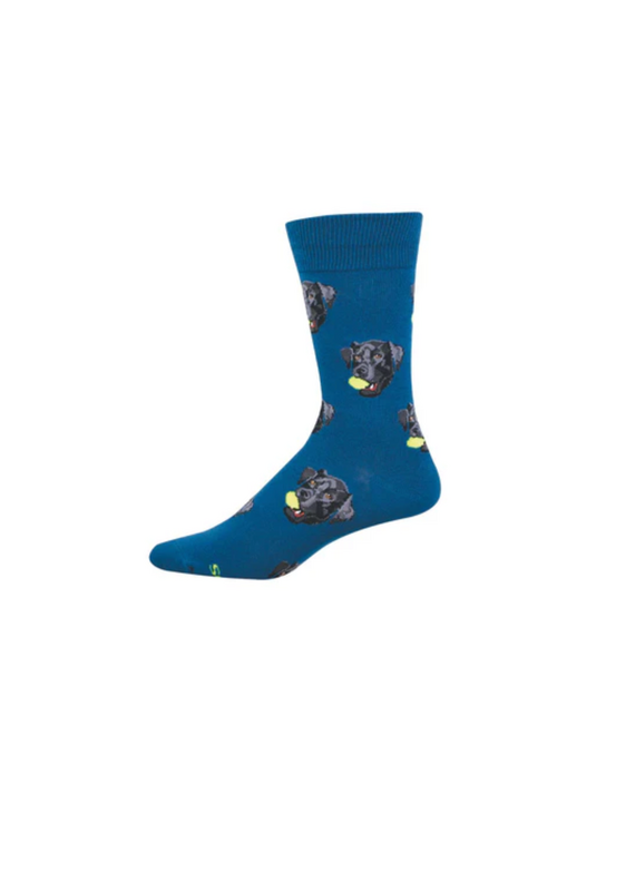 Socksmith Canada Inc Black Lab-Teal-Women's/5-10.5