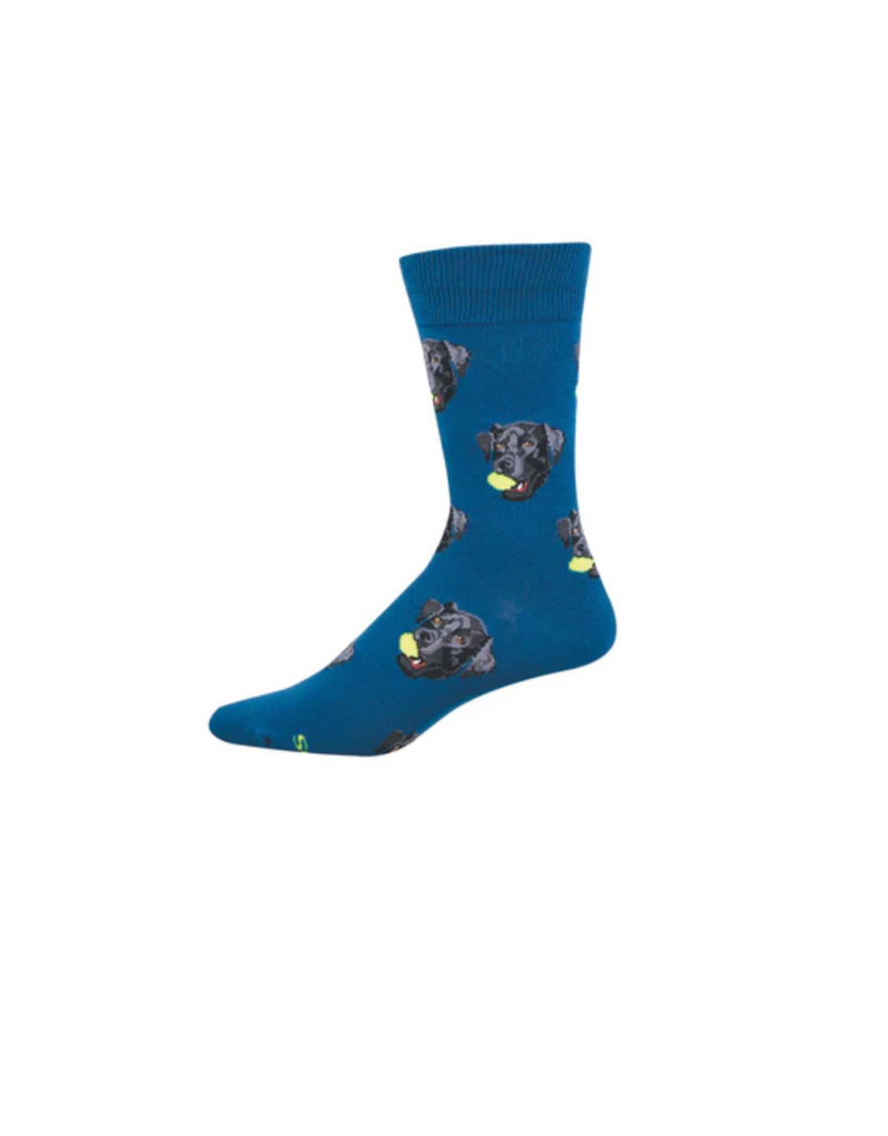 Socksmith Canada Inc Black Lab-Teal-Women's/5-10.5