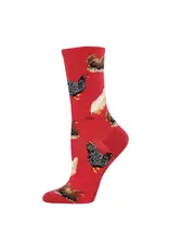 Socksmith Canada Inc Ladies Socks - Hen House-Red