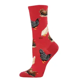 Socksmith Canada Inc Ladies Socks - Hen House-Red