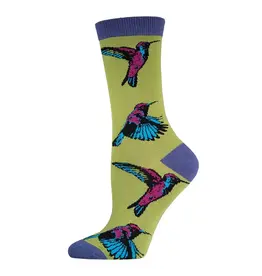 Socksmith Canada Inc Hummingbirds-Women's-Citron/5-10.5