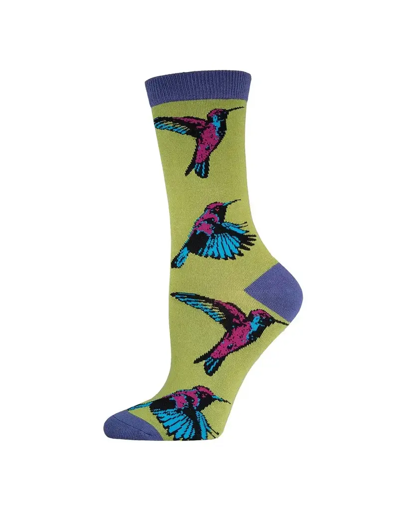 Socksmith Canada Inc Hummingbirds-Women's-Citron/5-10.5