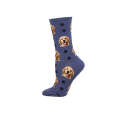 Socksmith Canada Inc Who's A Good Boy-Denim-Women's/5-10.5