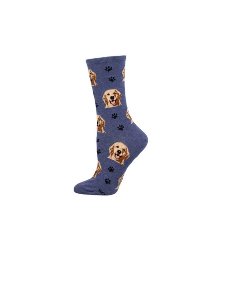 Socksmith Canada Inc Who's A Good Boy-Denim-Women's/5-10.5