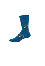 Socksmith Canada Inc Black Lab-Teal-Men's/7-12.5