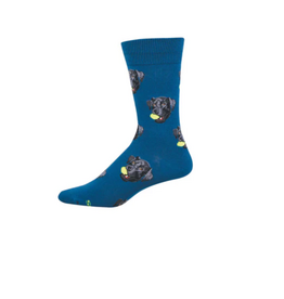 Socksmith Canada Inc Black Lab-Teal-Men's/7-12.5