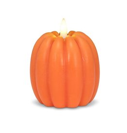 Abbott Medium Tall Pumpkin LED Candle