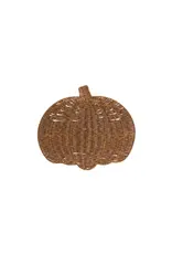 Harman Pumpkin Woven Round Placemat Rust