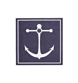 Harman Anchor Placemat-14X14-Blue
