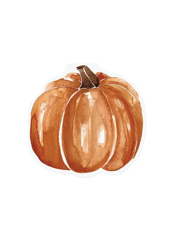 Harman Vintage Pumpkin Shaped Paper Napkins 20Pk