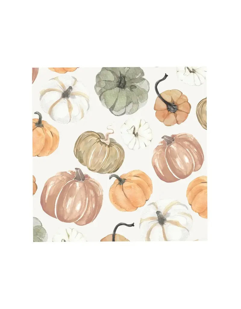 Harman Neutral Pumpkins Printed Napkin